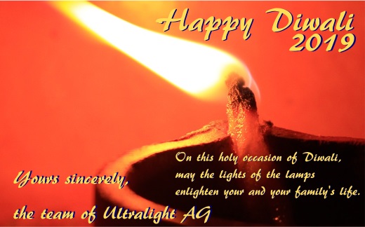 Ultralight AG Happy Diwali wishes